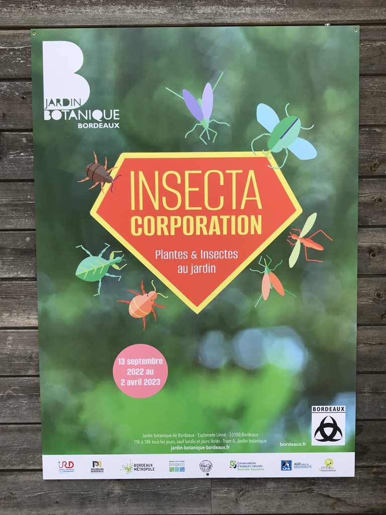 Insecta Corporation au Jardin Botanique de Bordeaux
