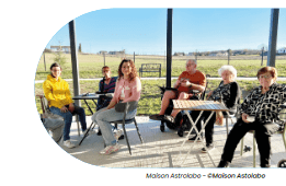 La Fondation Petits Frères des Pauvres avec l’Ecosphère Aggelos