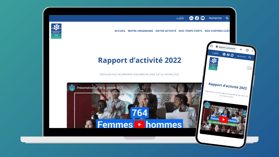 7 CAF, 7 sites pour 7 rapports d'activités
