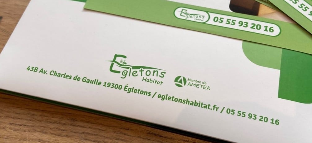Identité visuelle du Guide du locataire en camaïeu de verts