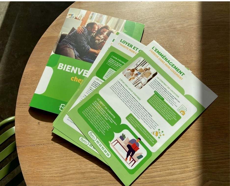 Couverture du Guide du locataire Egletons Habitat