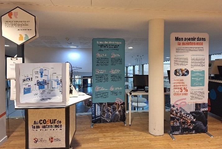 "Exposition immersive sur les métiers de la maintenance