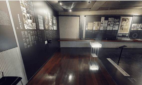 Visite virtuelle Mémorial de la Shoah – flamme du souvenir en 360°
