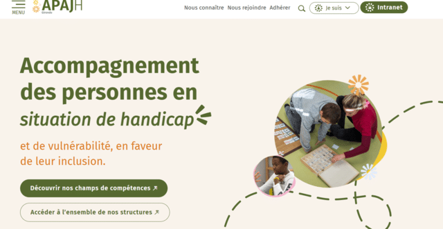 Refonte du site web et de l’intranet de l’APAJH Gironde : clarifier, unifier et rendre accessible