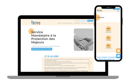 Refonte du site de l’ATFPO : protéger les personnes vulnérables par un numérique plus humain