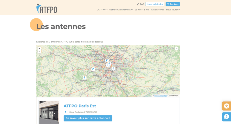 Refonte du site de l’ATFPO : protéger les personnes vulnérables par un numérique plus humain