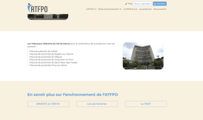 Refonte du site de l’ATFPO : protéger les personnes vulnérables par un numérique plus humain